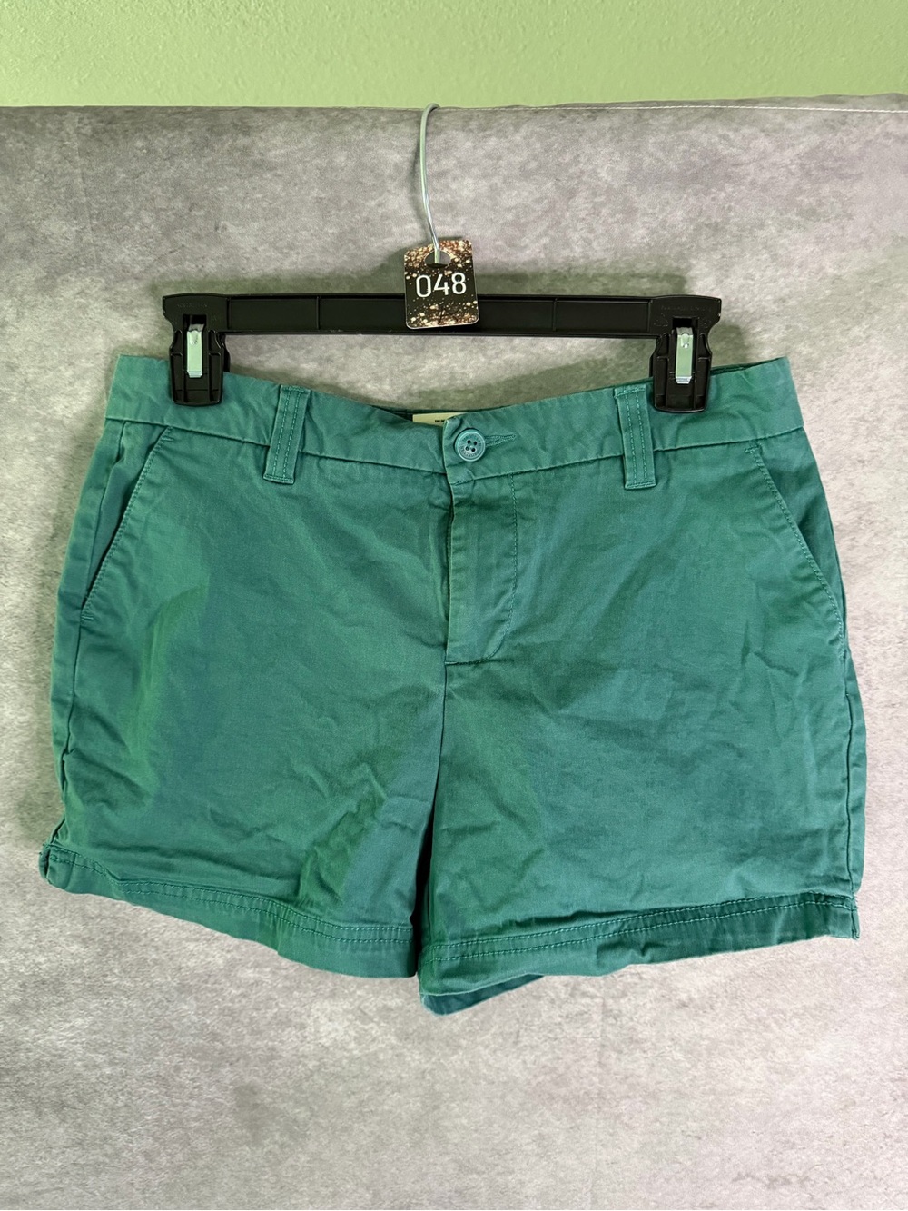 Magellan Outdoors Teal Women's Cotton Blend Shorts
